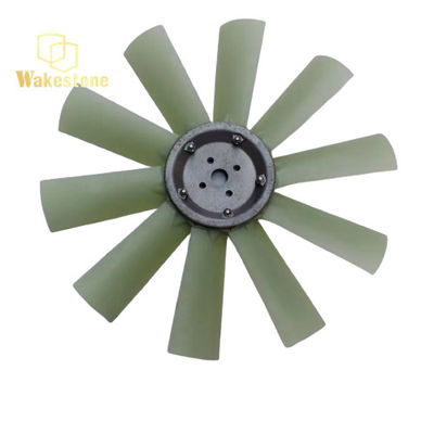 Liugong 915C Excavator Fan Blades For Heat Dissipation And Temperature Reduction 4 Hole 10 Blades গরম দূরীকরণ এবং তাপমাত্রা হ্রাসের জন্য লিউগং 915 সি এক্সকাভেটর ফ্যান ব্লেড 4 গর্ত 10 ব্লেড